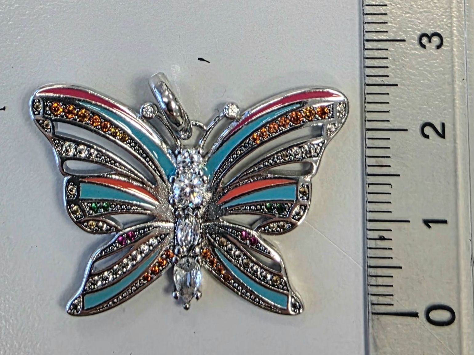 Ciondoli: Anhänger Schmetterling Silber 925 – Nuovo (secondo la descrizione) da Madetswil venduto da triforuz 2
