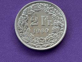 2Fr. 1960  Rar für Sammler