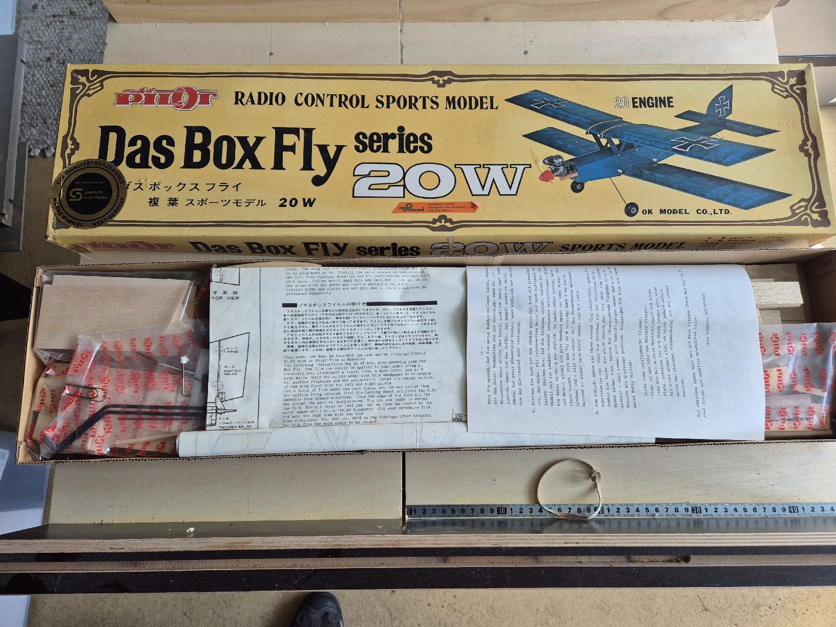 Modellbausätze & Standmodelle: Box Fly Doppeldecker – Neu (gemäss Beschreibung) aus Wattenwil von hps_z6w9 1