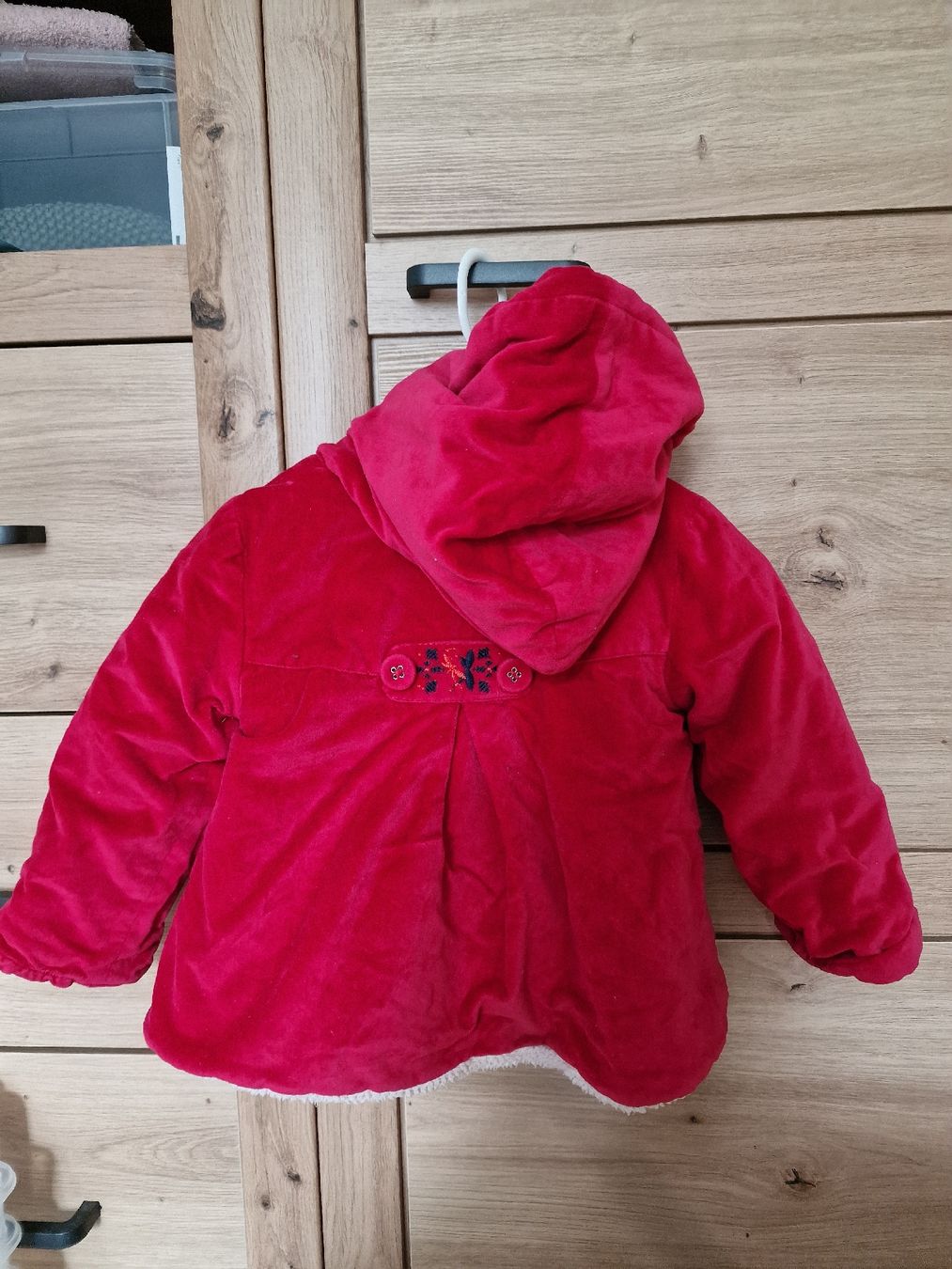 Vertbaudet Giacche & Cappotti: Rote Winterjacke von Vertbaudet, Grösse 74 – Usato da Staad SG venduto da wk100 1