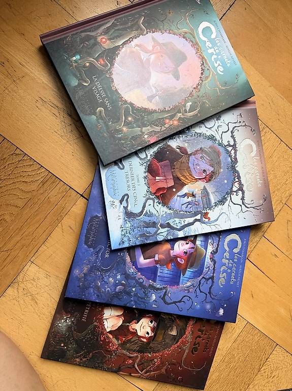 Fumetti: Les carnets de cerise 1-2-3-4  – Usato da Genève venduto da ger_7jy8