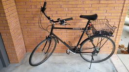 Stadtvelo MTB CYCHLETECH, 21 Schaltpositionen, hoher Lenker