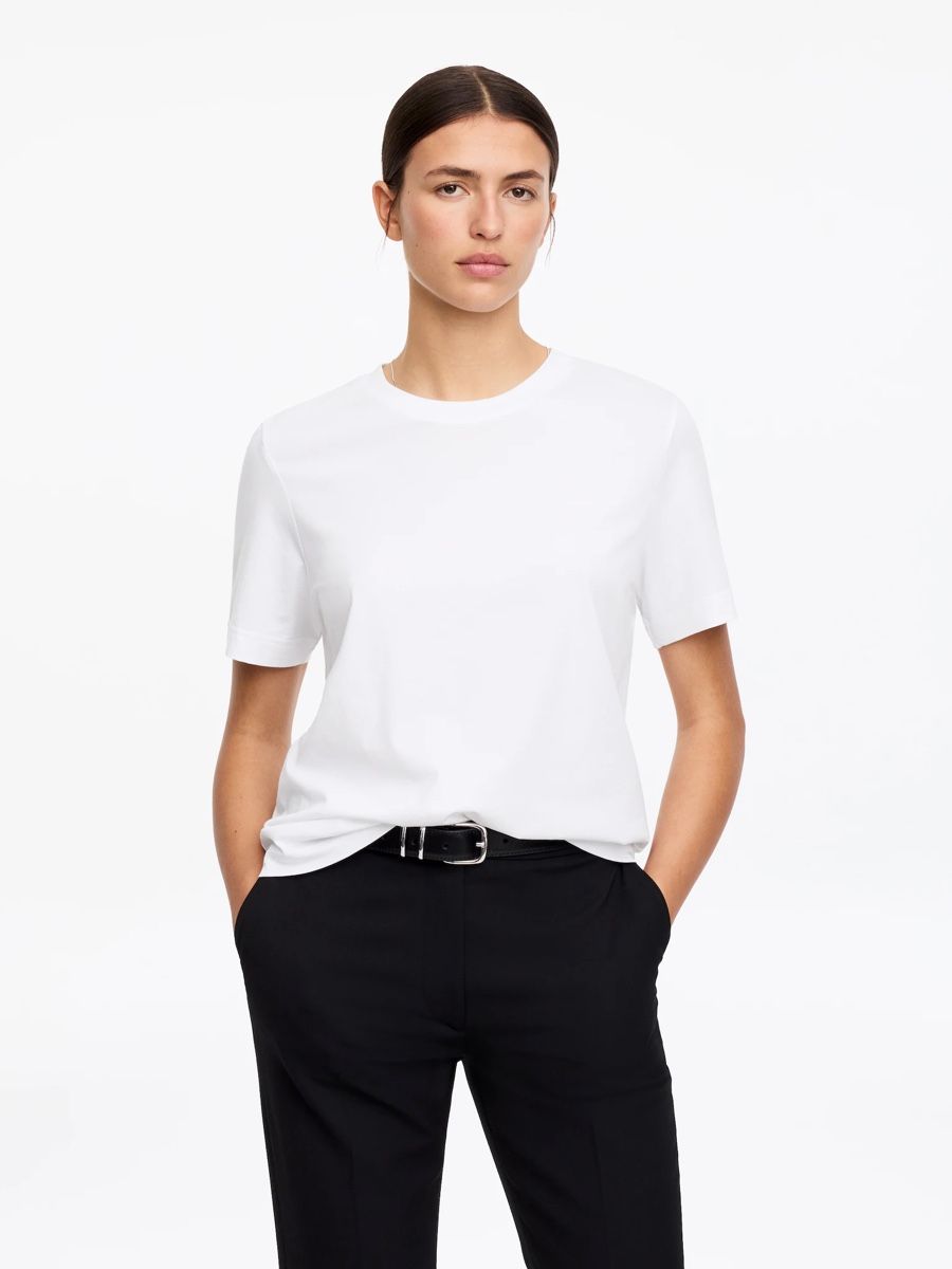 Arket T-shirt: Arket Signature Tshirt S – Nuovo (secondo la descrizione) da Zürich venduto da Linen218