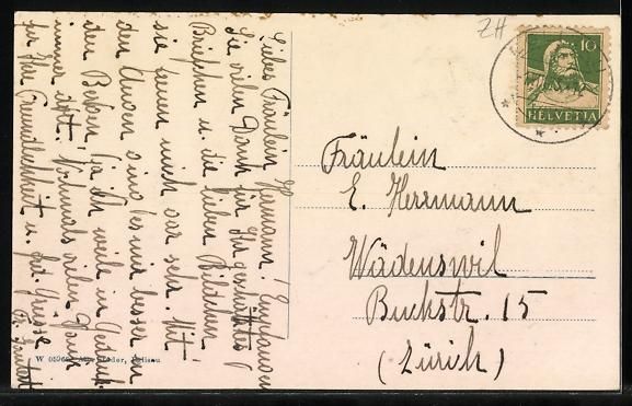Cartoline postali: AK Eglisau, Teilansicht mit Brücke – Usato da Berlin venduto da bartko-reher 1