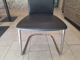 Bequeme freischwinger Stühle im 4er Set