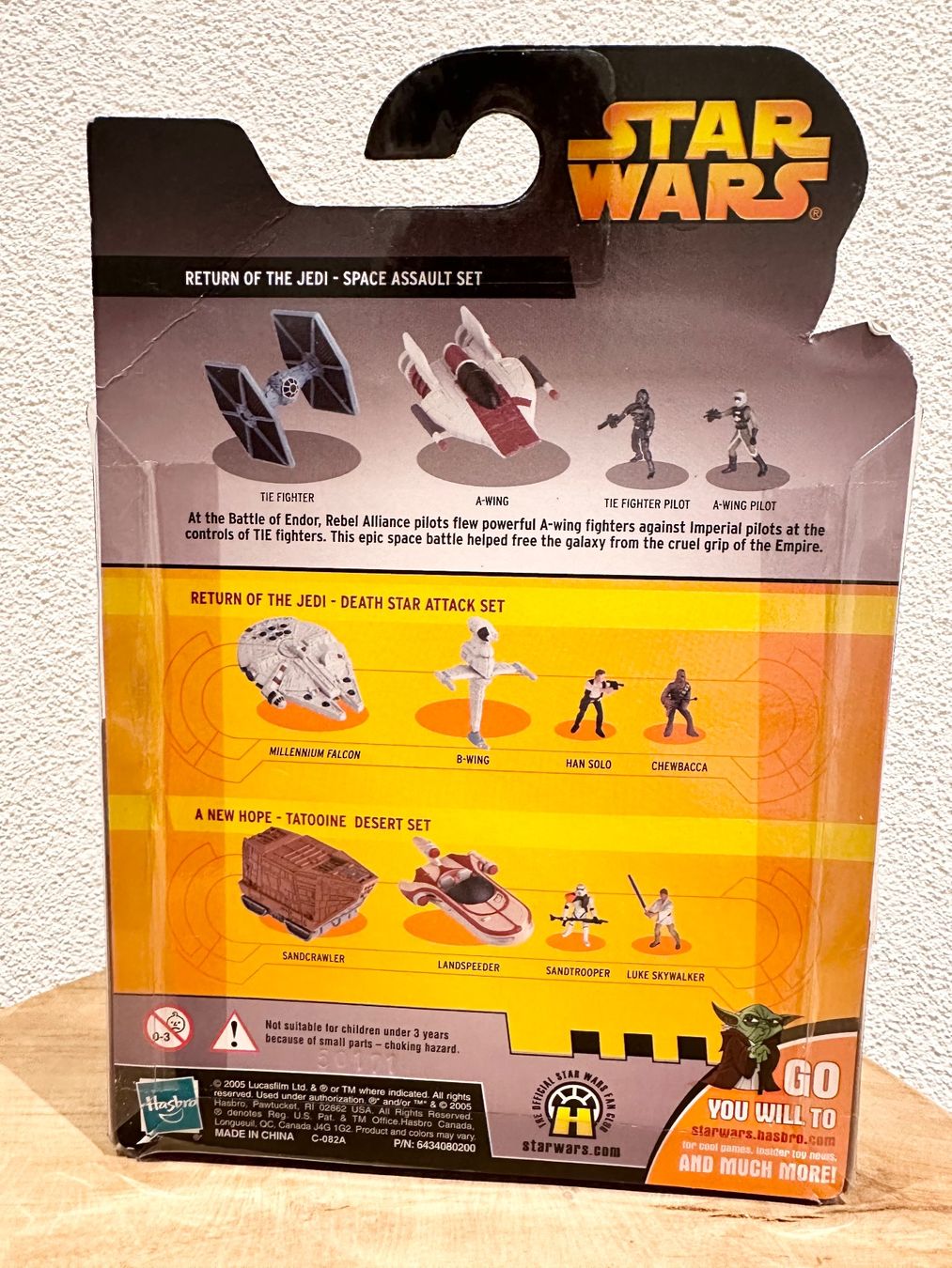 Star Wars Statuette: Hasbro 2005 Star Wars Micro Machines Space Tie Fighter AWing – Nuovo e nell'imballaggio originale da Baar venduto da Mic_vL 4
