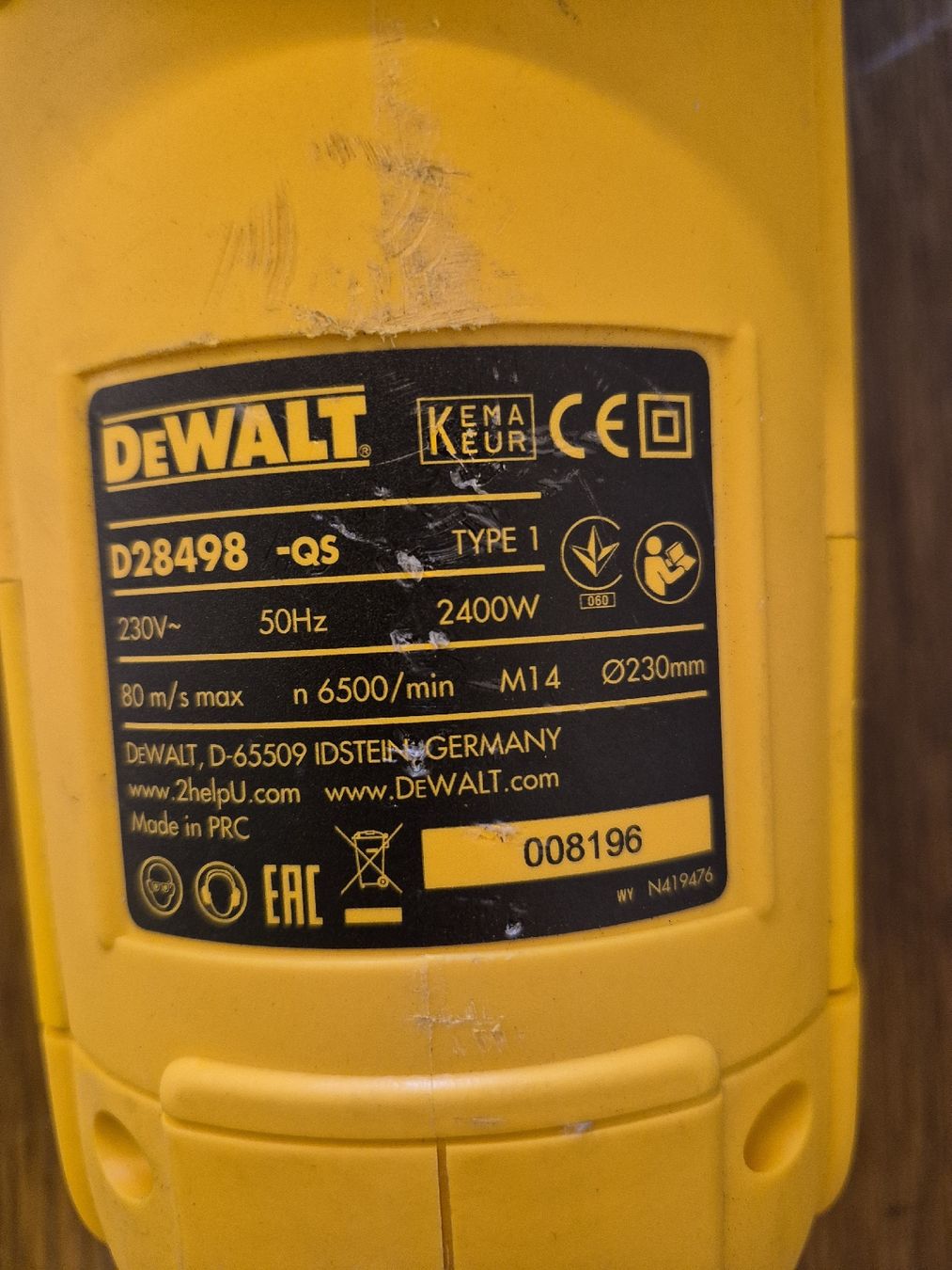 Tutte le macchine: Trennschneider DEWALT – Usato da Teufenthal AG venduto da ChT. 5