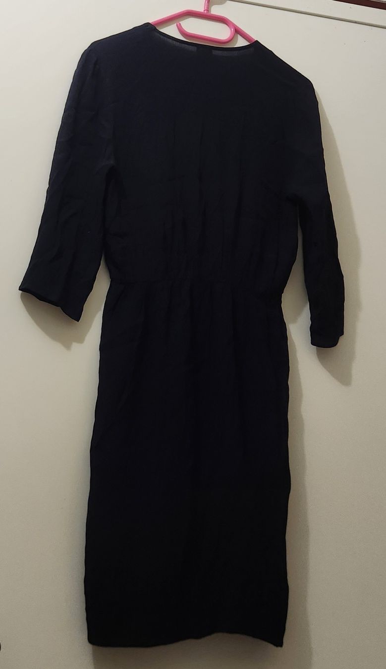 Des Petits Hauts Vestiti: Robe noire Des Petits Hauts Toumiko T2 Viscose  – Usato da Niedergösgen venduto da Eva2410 1