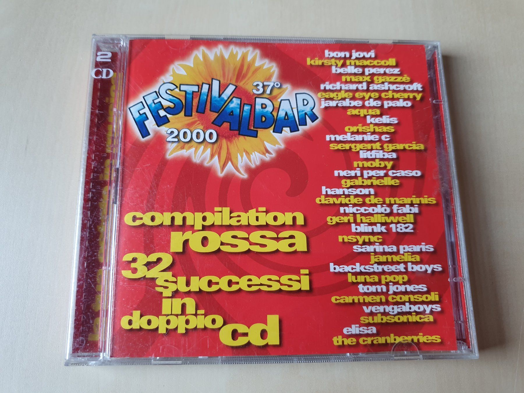 CD: Festivalbar 2000 compilation rossa – Usato da Stansstad venduto da collectorsshop