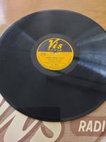 RAR ! SCHELLACK 78 TOURS CLAUDIO VILLA VIS RADIO