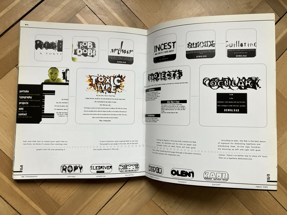 Libri: Typografie Buch: WebWorks TYPOGRAPHY mit CD-ROM! – Usato da Zürich venduto da kriszardo 2
