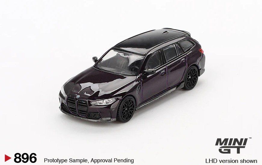 Hot Wheels Modellini d'auto: Mini GT BMW M3 Competition - #896 – Nuovo e nell'imballaggio originale da Flawil venduto da HeisseReifen