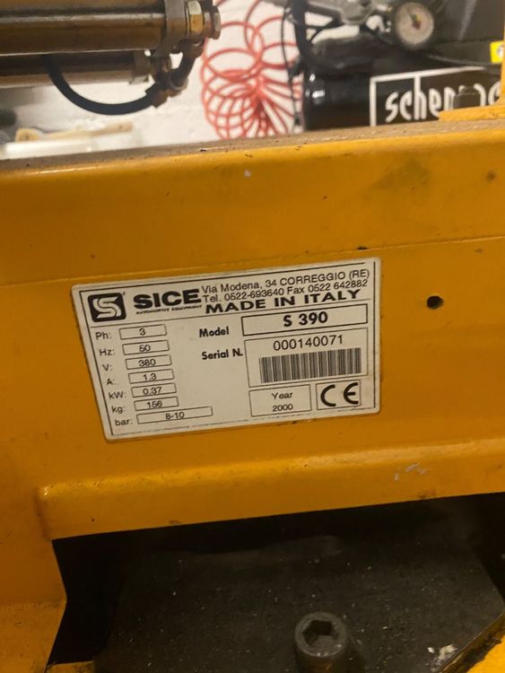 Machine à pneu Sice S390 | Acheter sur Ricardo