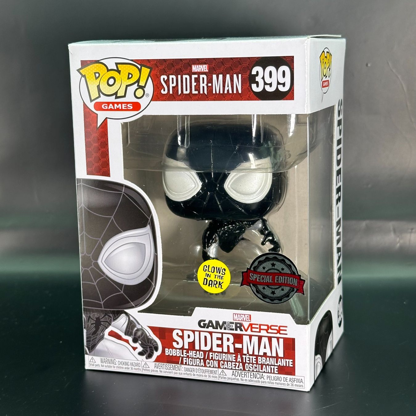 Funko Statuette: Funko Pop Marvel Spider-Man 399 Special Glow – Usato da Düdingen venduto da Nerdworld