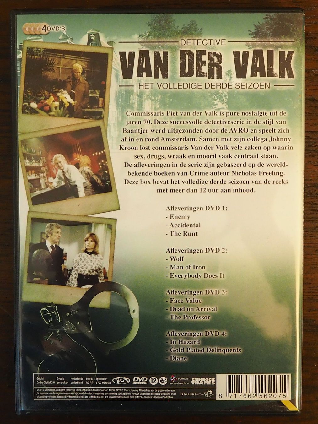 Tutti i DVDs: Van der Valk / Staffel 1-3 / NL-Import / englisch – Usato da Chur venduto da big_5zx8 6