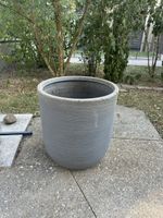 Pflanzkasten gross grau