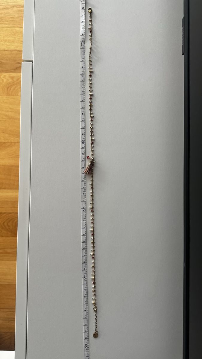 Catenine: Gas Bijoux delicate Beaded Necklace with Tassel – Usato da Luzern venduto da ida_hv2y 5