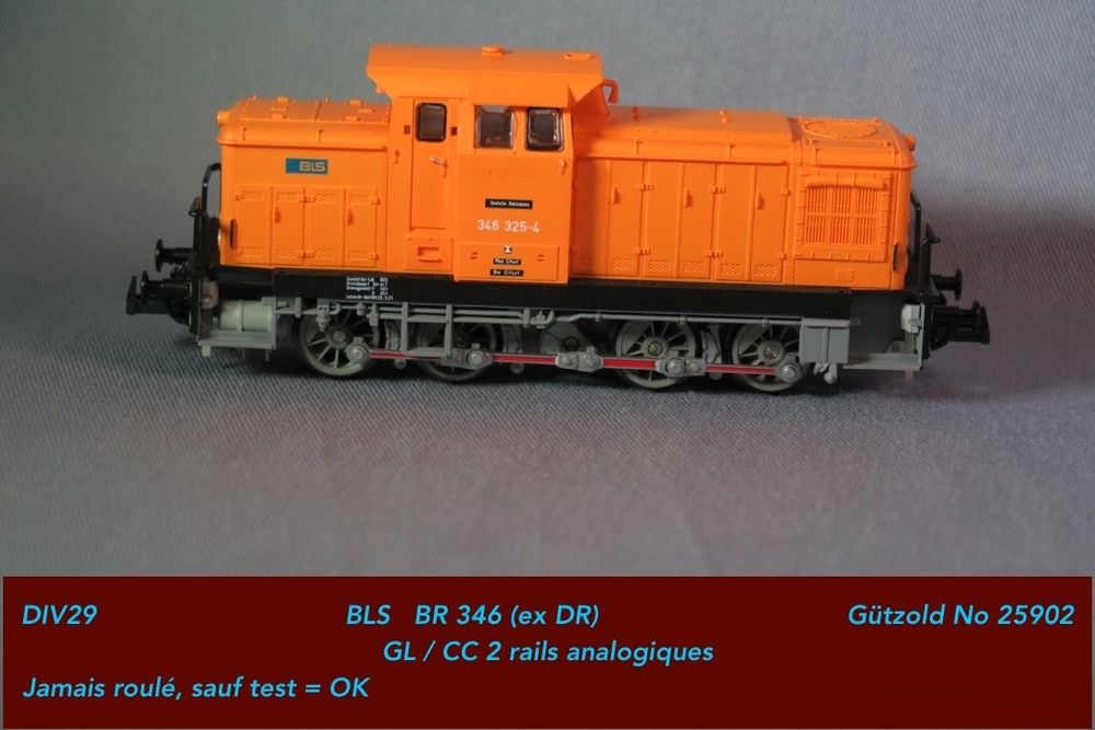 DIV29 BLS BR 346 Gützold No 25902 (Neu (gemäss Beschreibung)) in ...