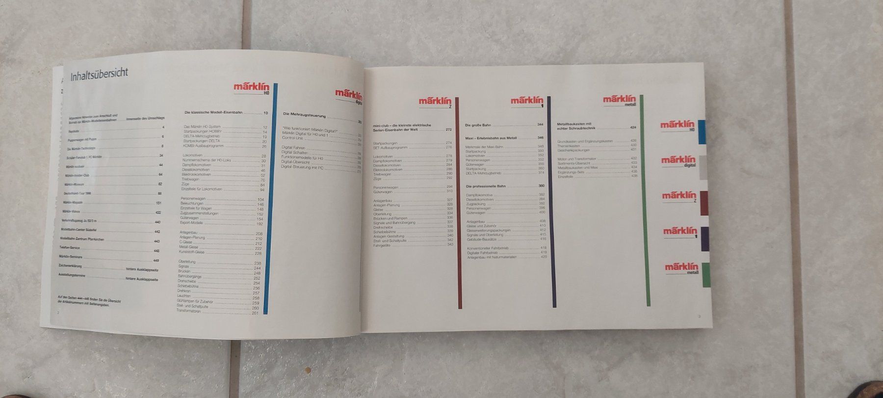Libri: Märklin Gesamtprogramm Katalog 1996/97 DA – Nuovo (secondo la descrizione) da Wil SG venduto da ram_c5j2 2