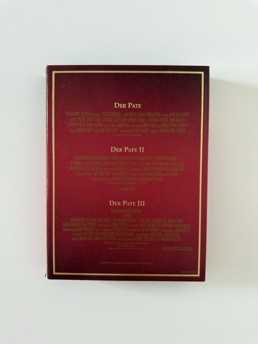 Tous les DVDs: Der Pate DVD Collection 1, 2, 3 – D'occasion à Couvet par Aura_aura 3