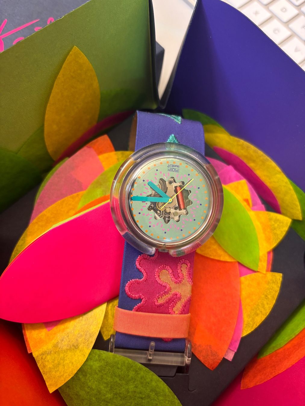 Swatch Orologi: Pop Swatch Veruschka in OVP – Usato da Hindelbank venduto da brm_72zv 2