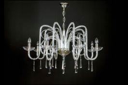 Kronleuchter Aranea 8 Silber