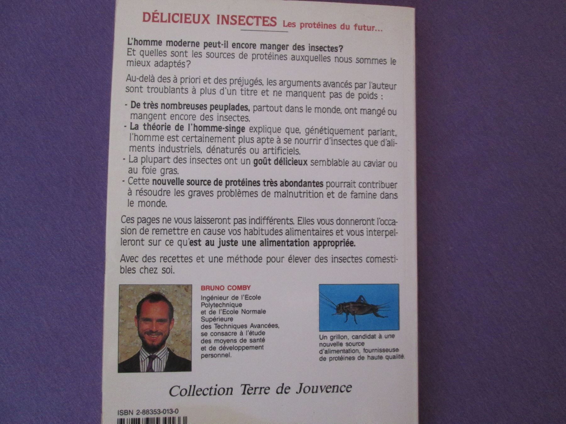 Libri: Délicieux insectes – Usato da Neuchâtel venduto da Dualseele 1