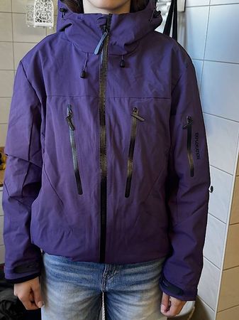Skijacke oder gefütterte Regenjacke