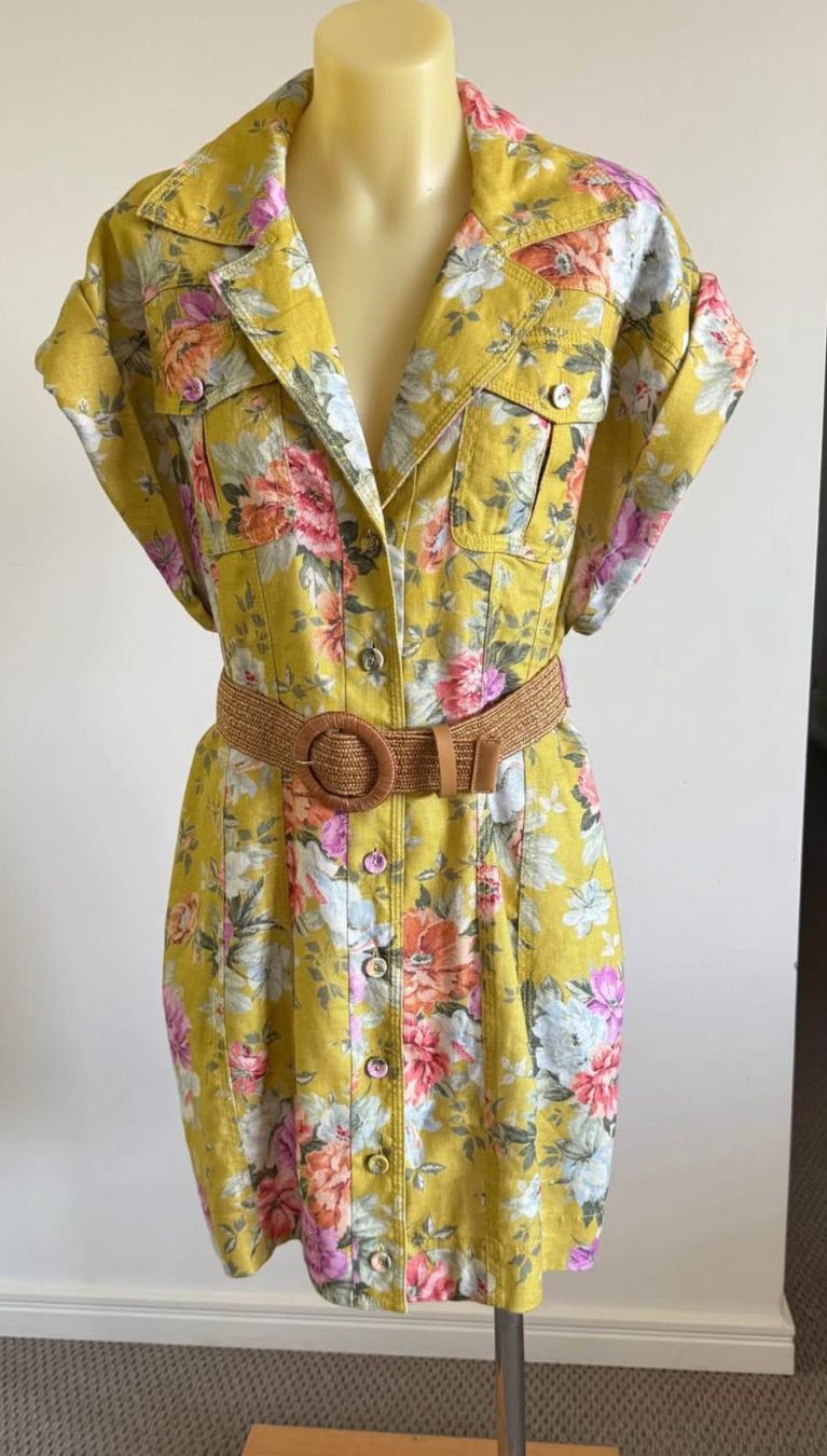 Zimmermann Vestiti: Zimmermann Floral Linen Dress – Usato da St.Josefen venduto da lop_lh8d 1