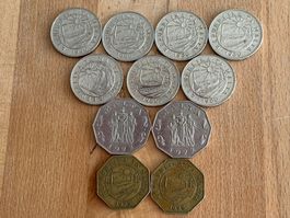 Malta  Münzen 1972-1986 verschiedene Nennwerte