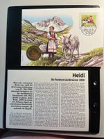 50 FR. Gold / Numisbrief / tadellos-selten