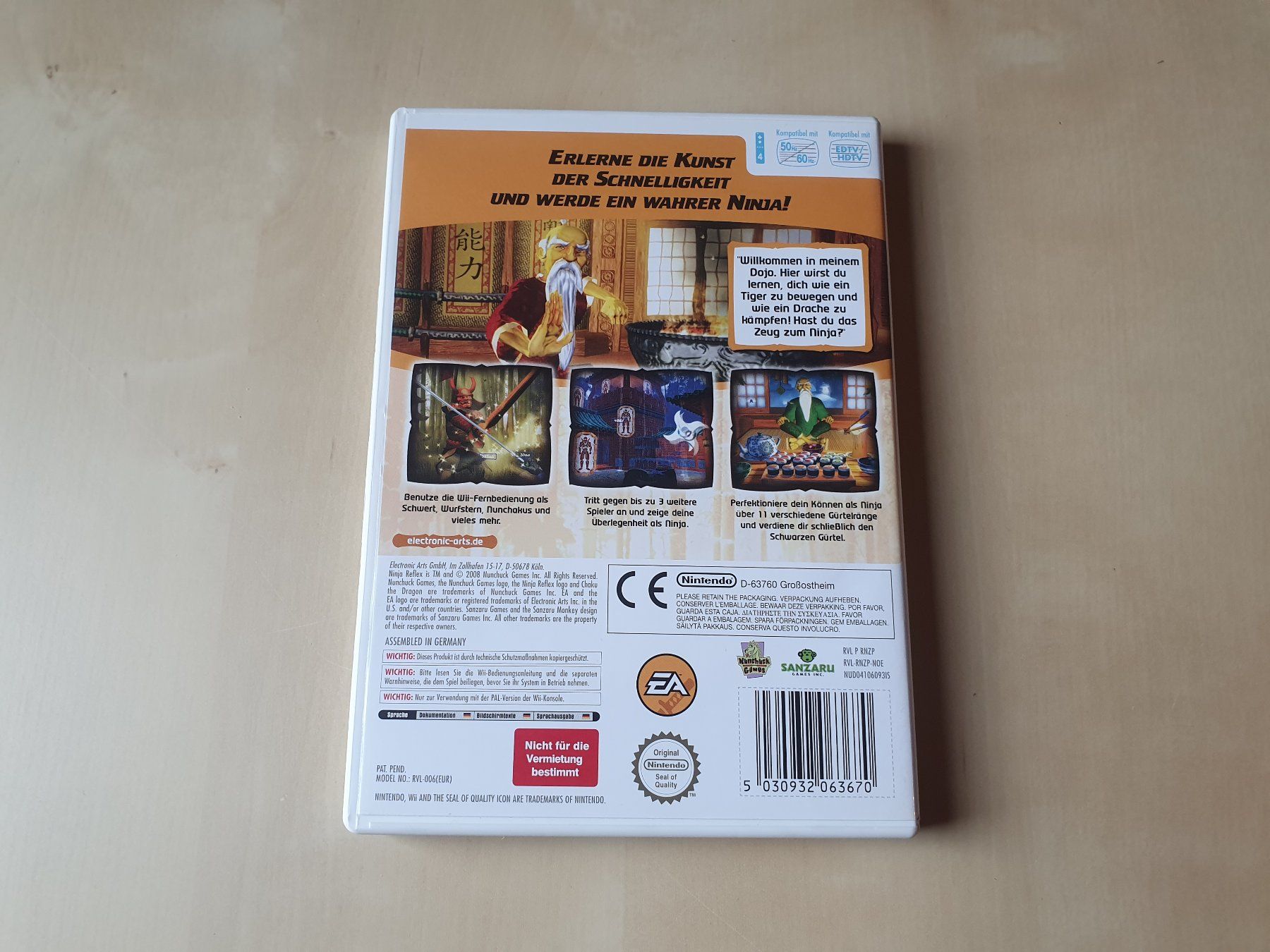 Nintendo Giochi: Ninja Reflex – Usato da Stansstad venduto da collectorsshop 1