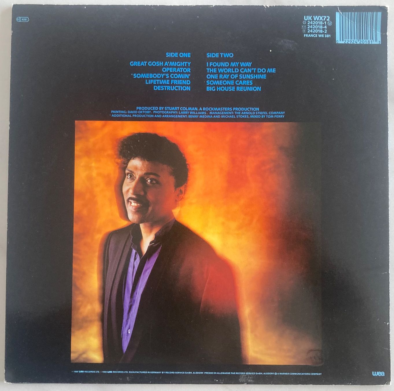 Dischi in vinile: LITTLE RICHARD - LIFETIME FRIEND – Usato da Poliez-Pittet venduto da Newtown-Records 1