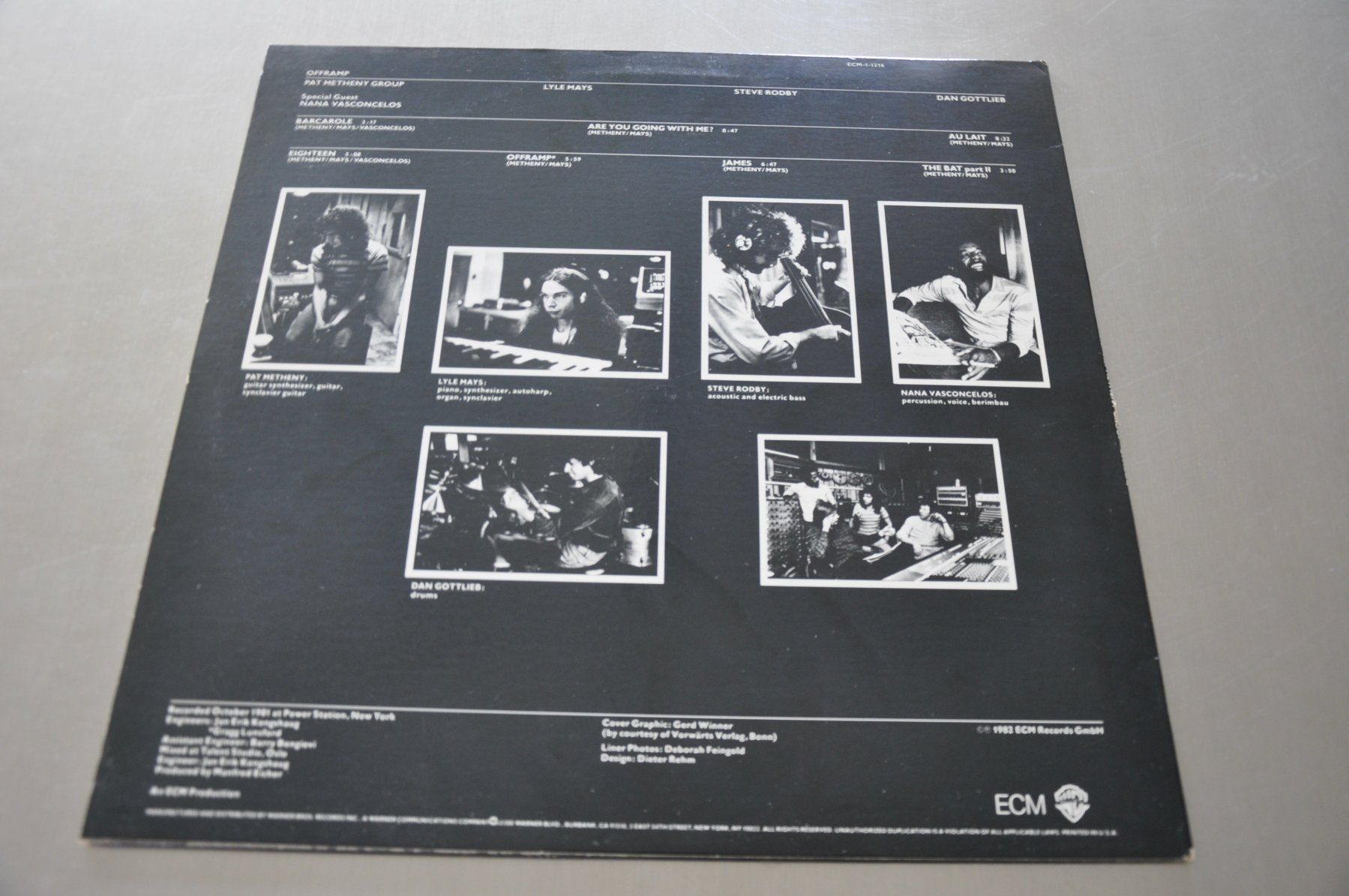 Dischi in vinile: ECM 1216 PAT METHENY GROUP LP OFFRAMP – Usato da Sion venduto da jaipur1401 1