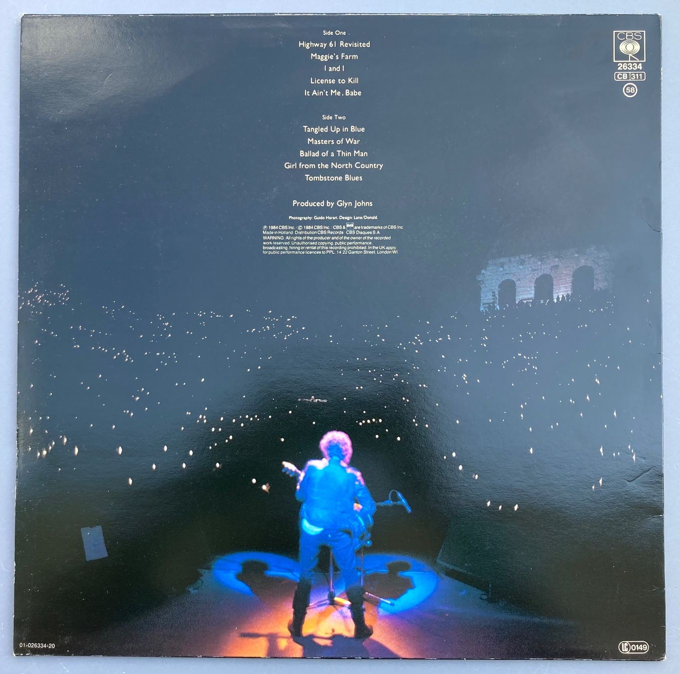 Dischi in vinile: BOB DYLAN - REAL LIVE – Usato da Poliez-Pittet venduto da Newtown-Records 1