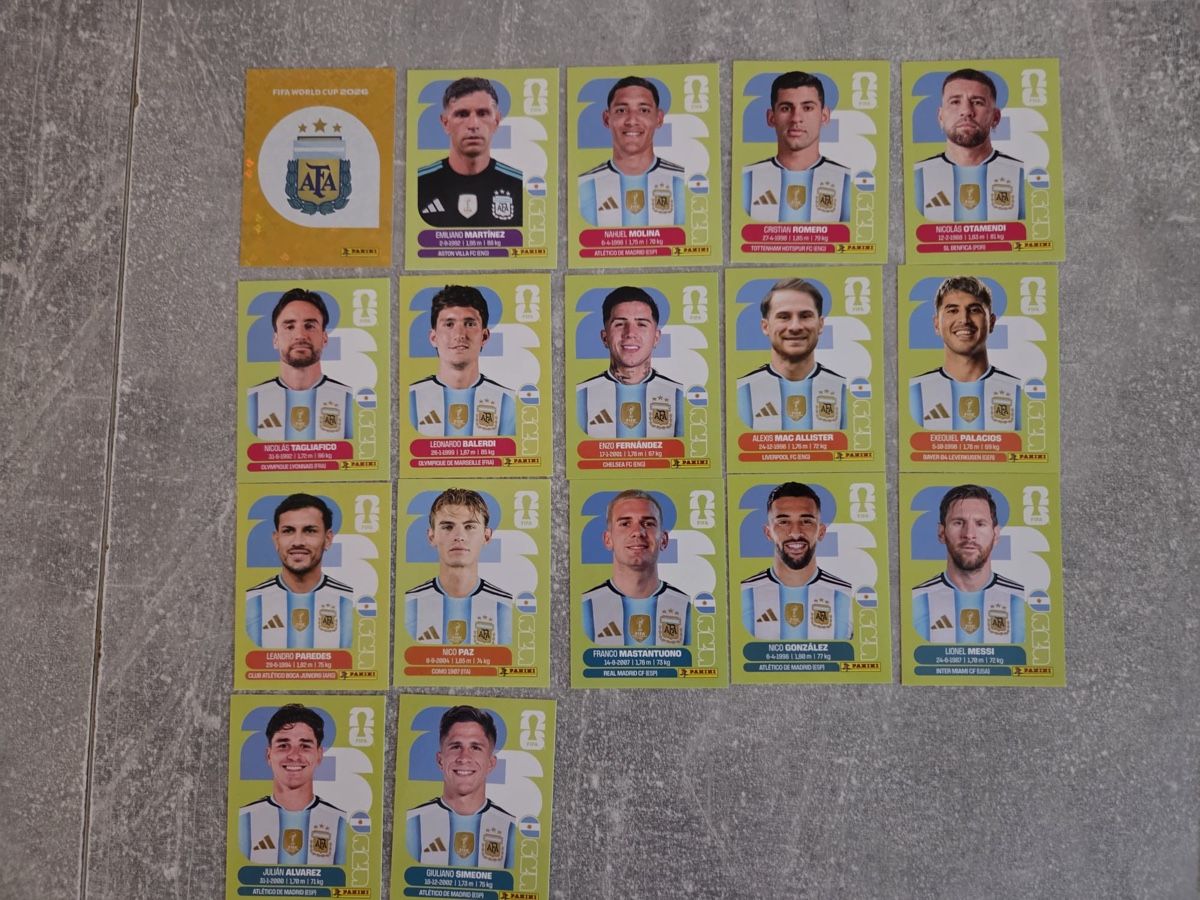 Panini Carte collezionabili: Panini Argentinien – Nuovo (secondo la descrizione) da Naters venduto da oeuf86