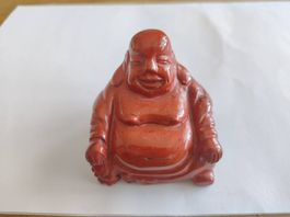 Lachender Buddha aus Jaspis