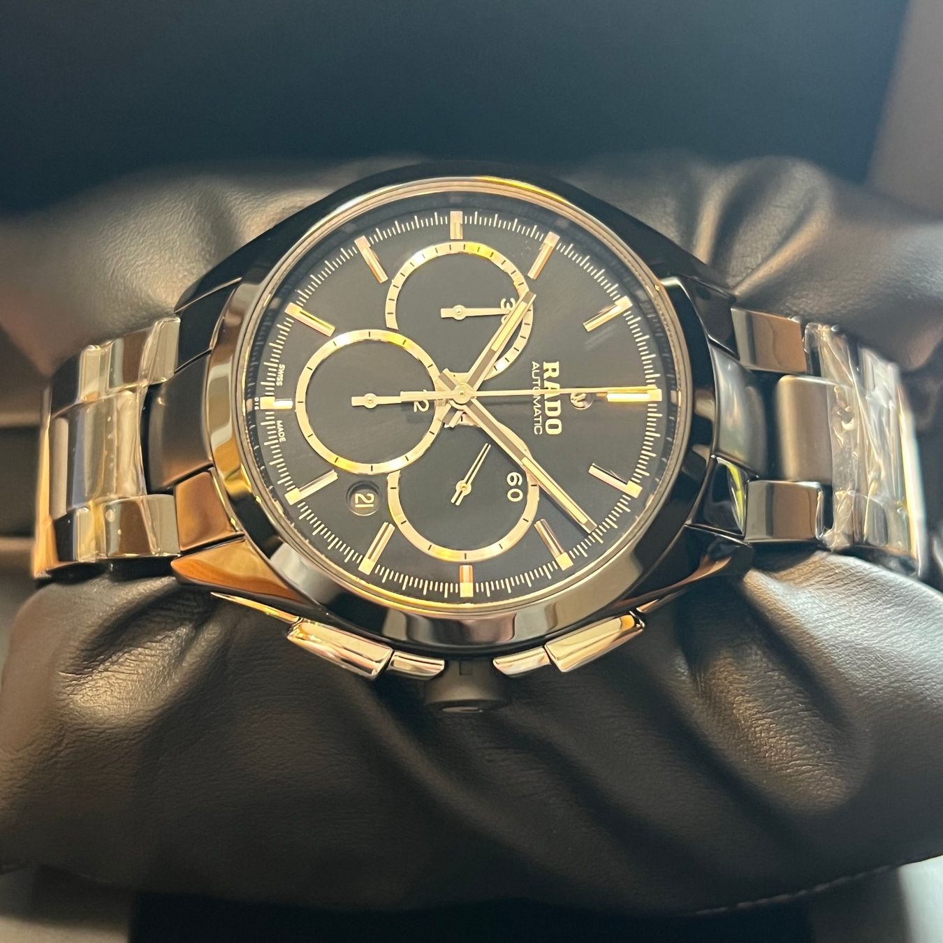 Rado Orologi: Rado HyperChrome Chronograph Full Set 01.650.0275.3.015 – Usato da Carouge GE venduto da Watchaser 6