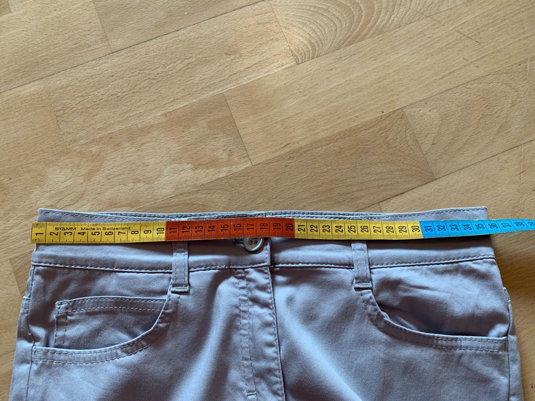 Brax Pantaloni: BRAX Golf Damen Hose Gr. 34, Hellgrau – Usato da Worb venduto da farben20zauber 3