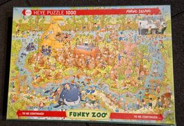 Puzzle Funky Zoo 1000-Teile