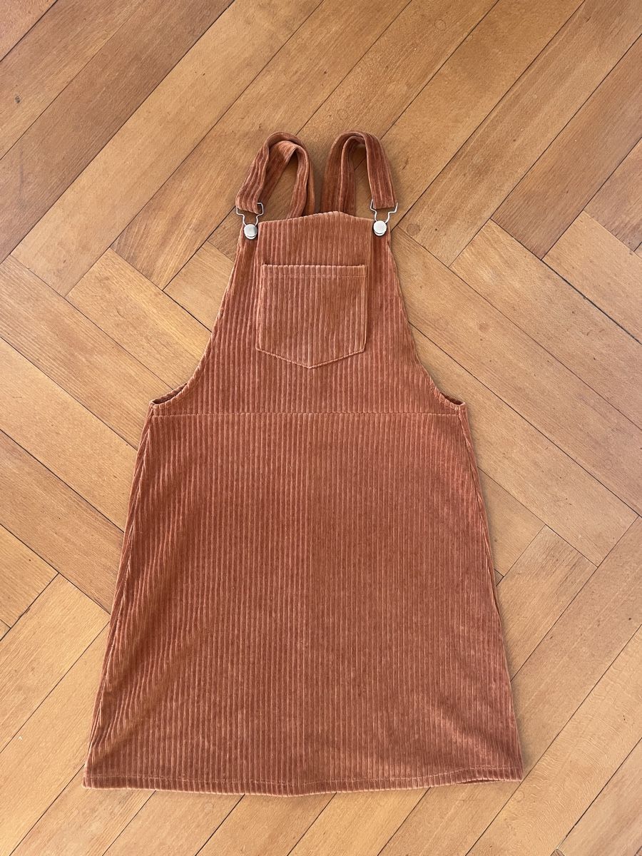 C&A Vestiti & Gonne: Cord Latzkleid braun Grösse M  – Usato da Bern venduto da sosophie