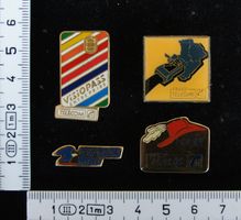 PIN France Telecom Diverse Set mit 4 Stk #1070