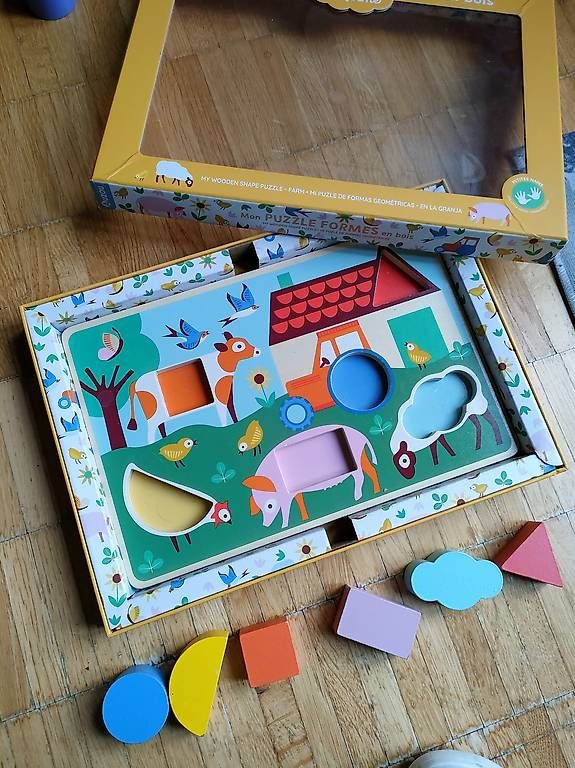 Puzzle: Formenpuzzle aus Holz – Usato da Brienz BE venduto da fan_13