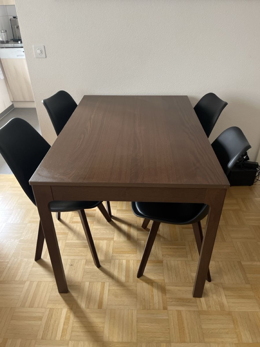 Ikea Tischset: Esstisch mit Stühlen  – Gebraucht aus Biel/Bienne von Sili_CH