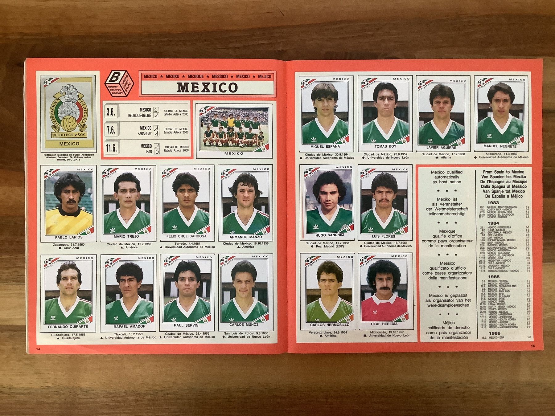 Panini Album: Panini Album WM 1986 – Usato da Bonstetten venduto da Lia29 3