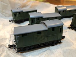 Minitrix Güterwagen Spur N    Neu