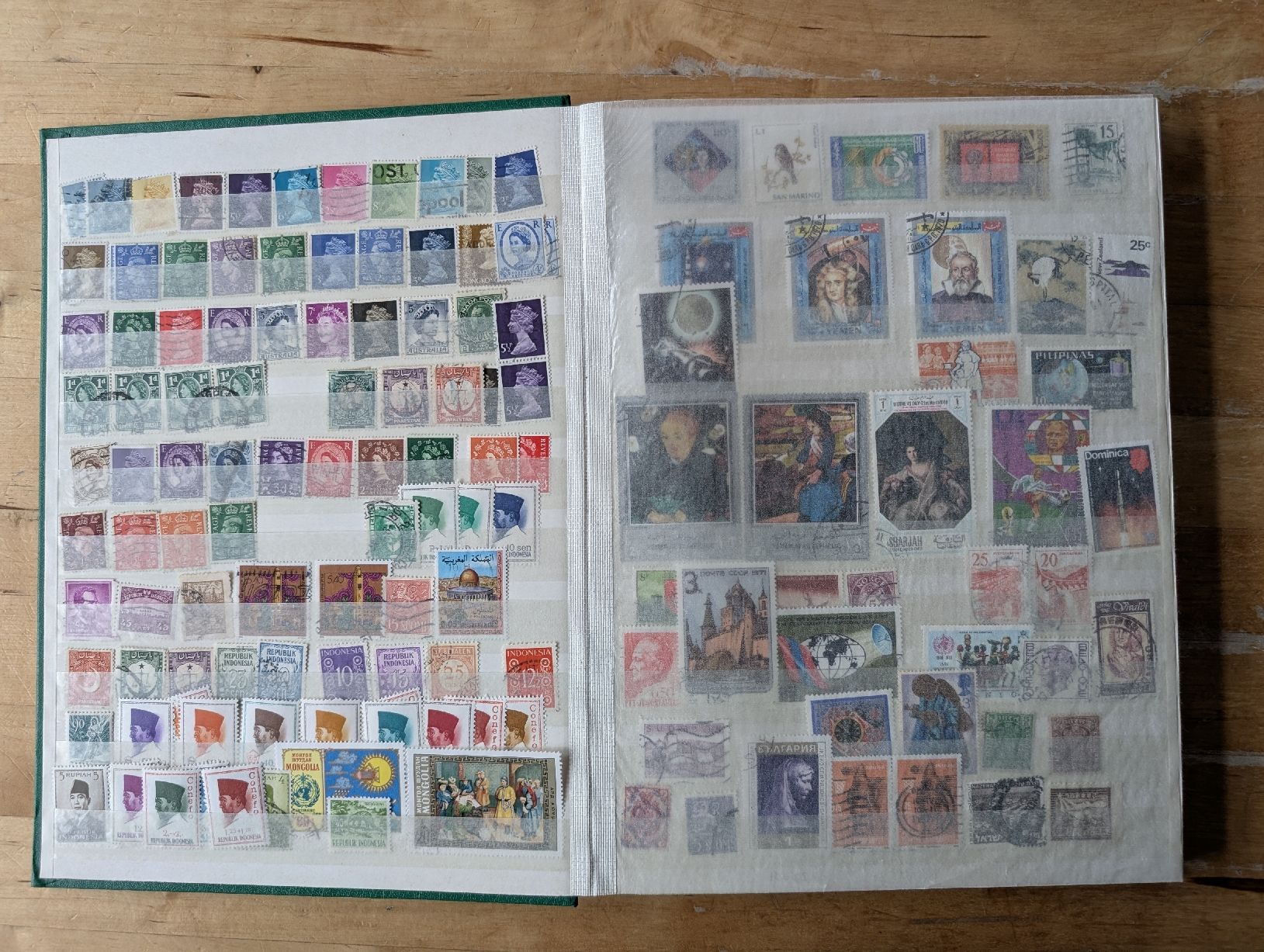 Alle Briefmarken: Album mit Markensammlung weltweit – Gebraucht aus Hittnau von stamps_and_coins 1