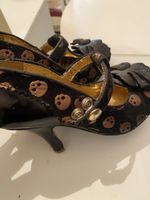 Irregular choice Schuhe Schwarz mit Totenköpfe Grösse 38 neu