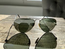 Ray-Ban Aviator Silber Spiegelglas Sonnenbrille