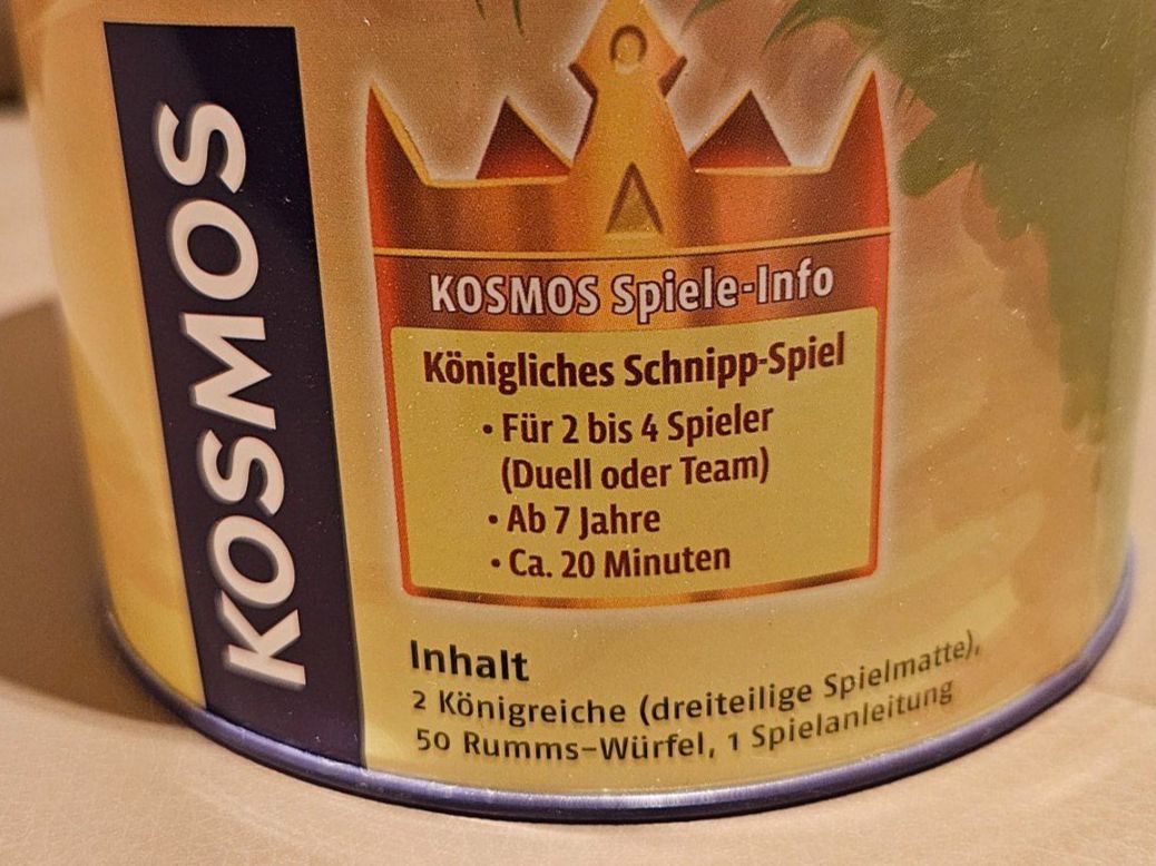 Kosmos Spiele: Würfelspiel Rumms von Kosmos – Gebraucht aus Appenzell Steinegg von Skibobbli 2